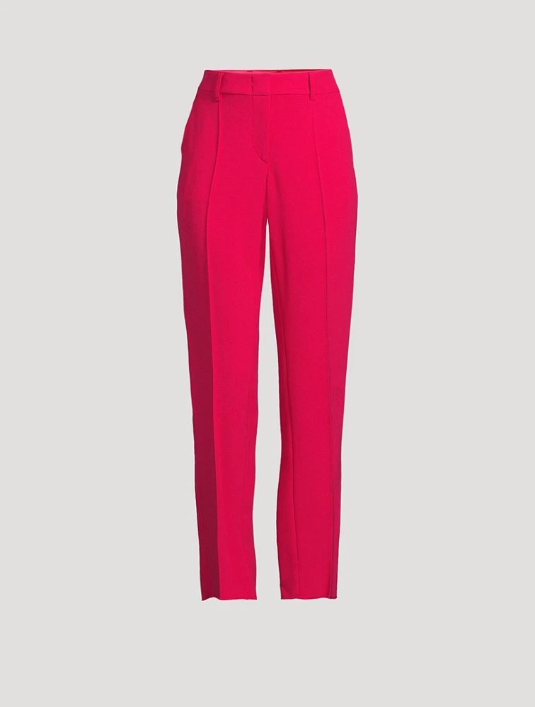 Cady Crêpe Slim Trousers