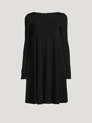 Crêpe Mini Dress