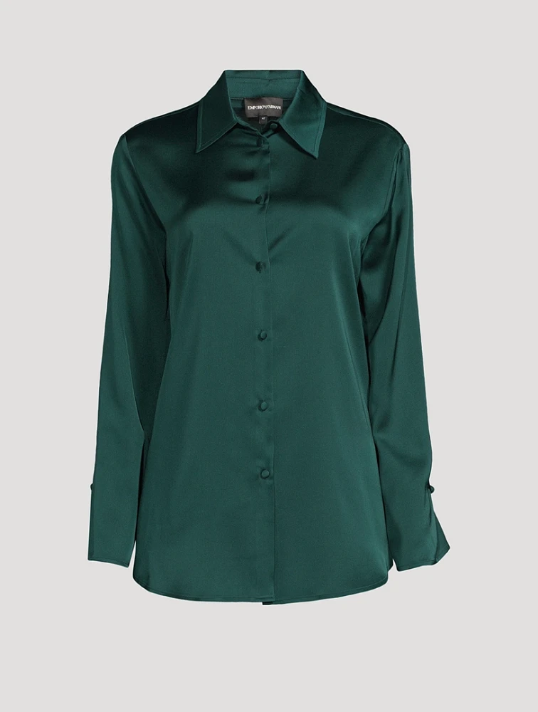 Satin Crêpe Shirt