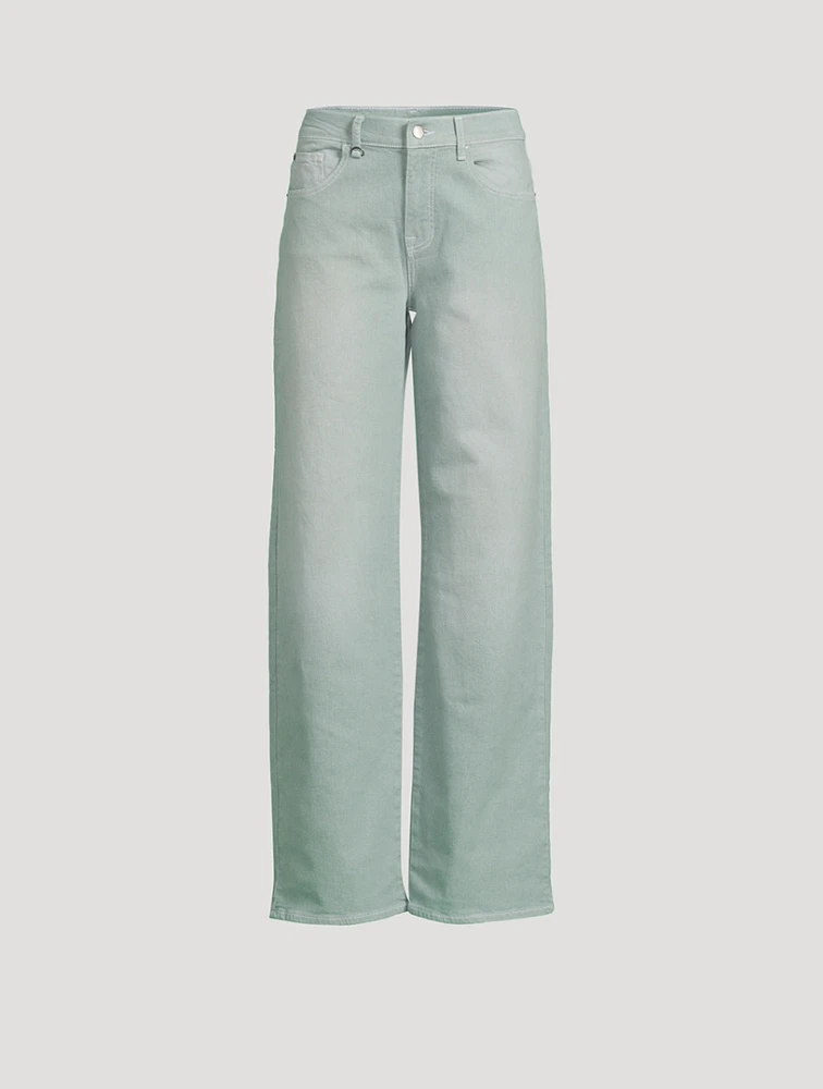 J7E Wide-Leg Jeans