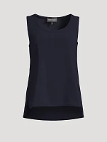 Stretch Sablé Tank Top