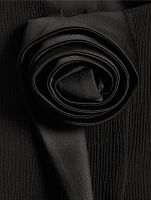 Technical Jacket With Rosette