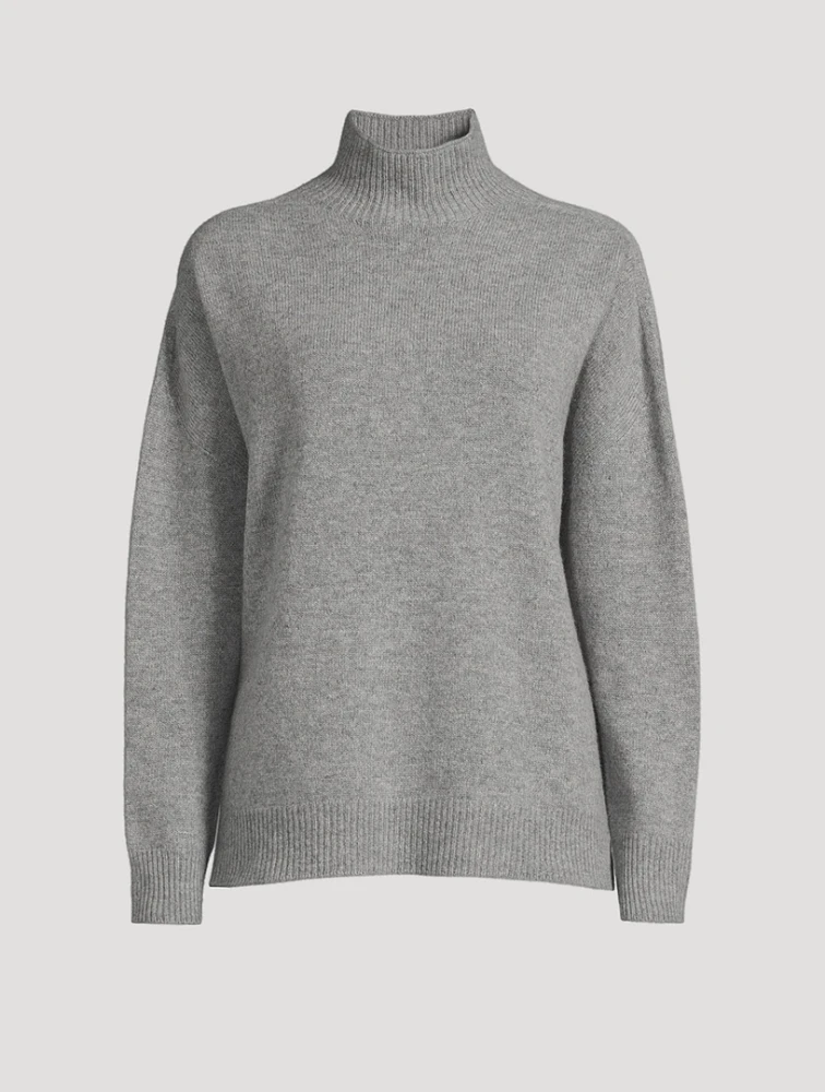 Icon Wool Cashmere Mockneck Sweater