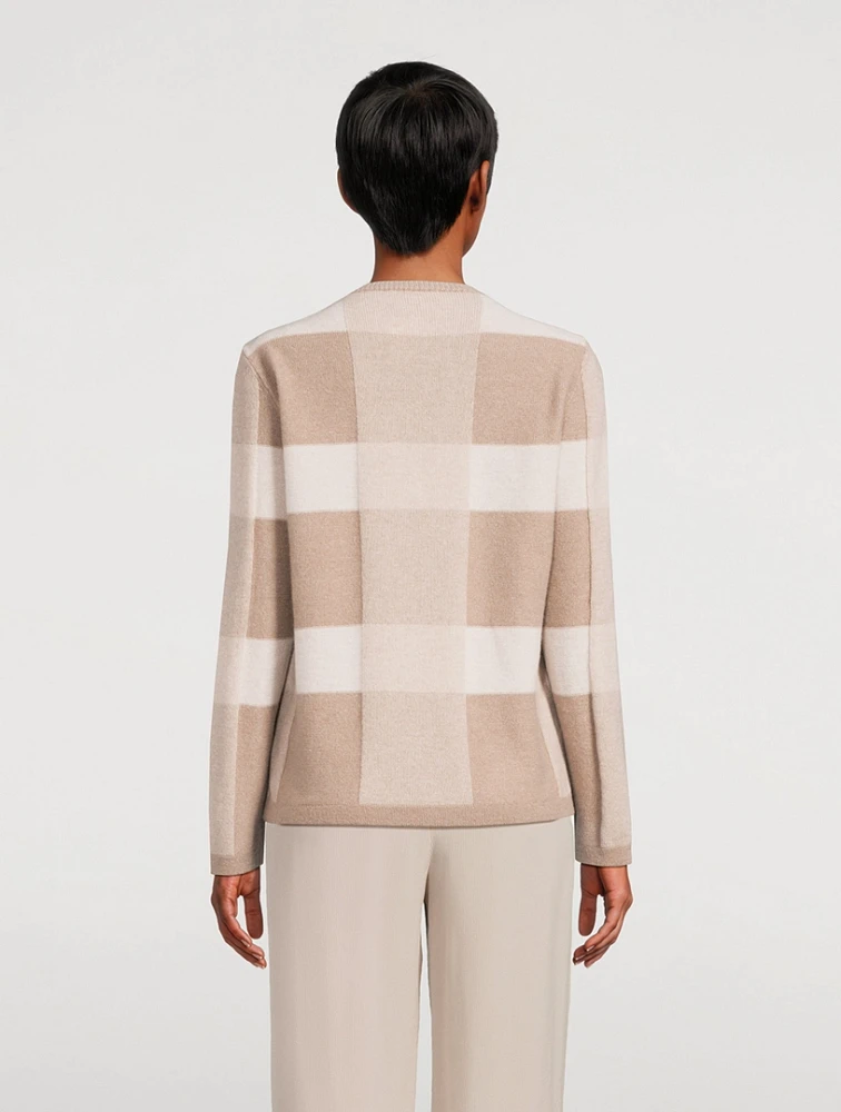 Icon Check Jacquard Sweater