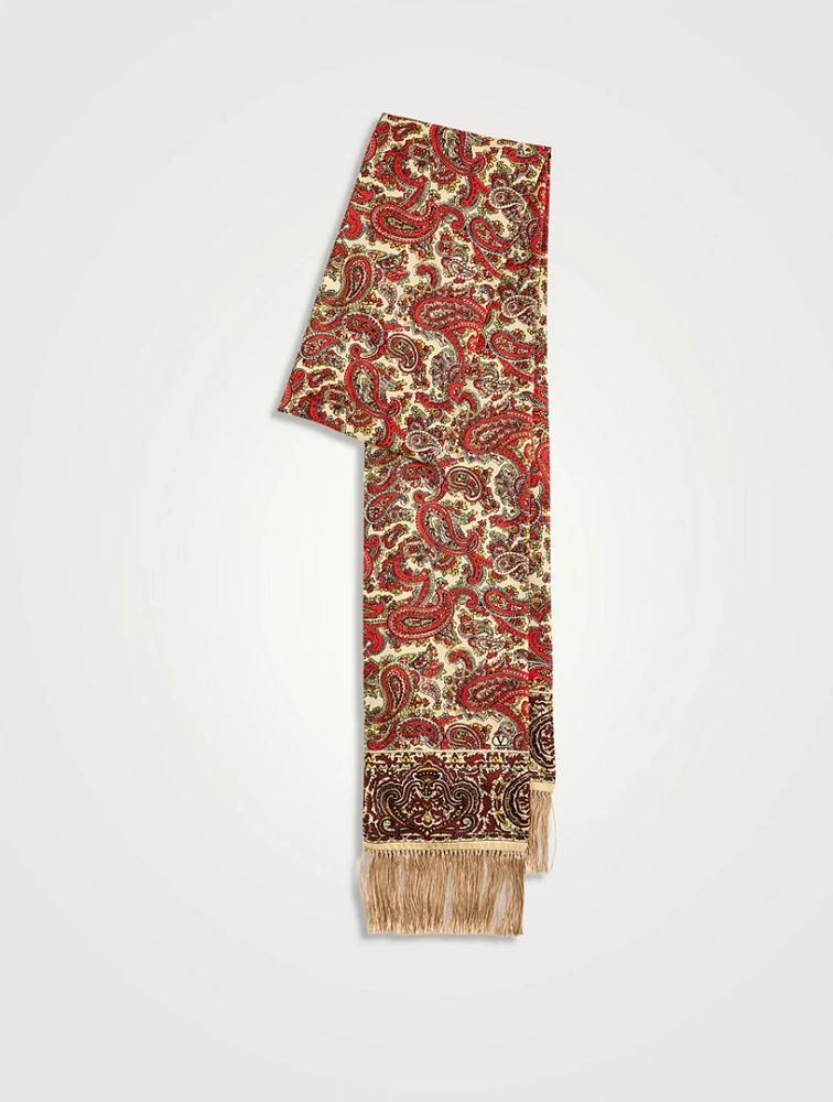 Voyage Imaginaire Silk Bandeau Scarf