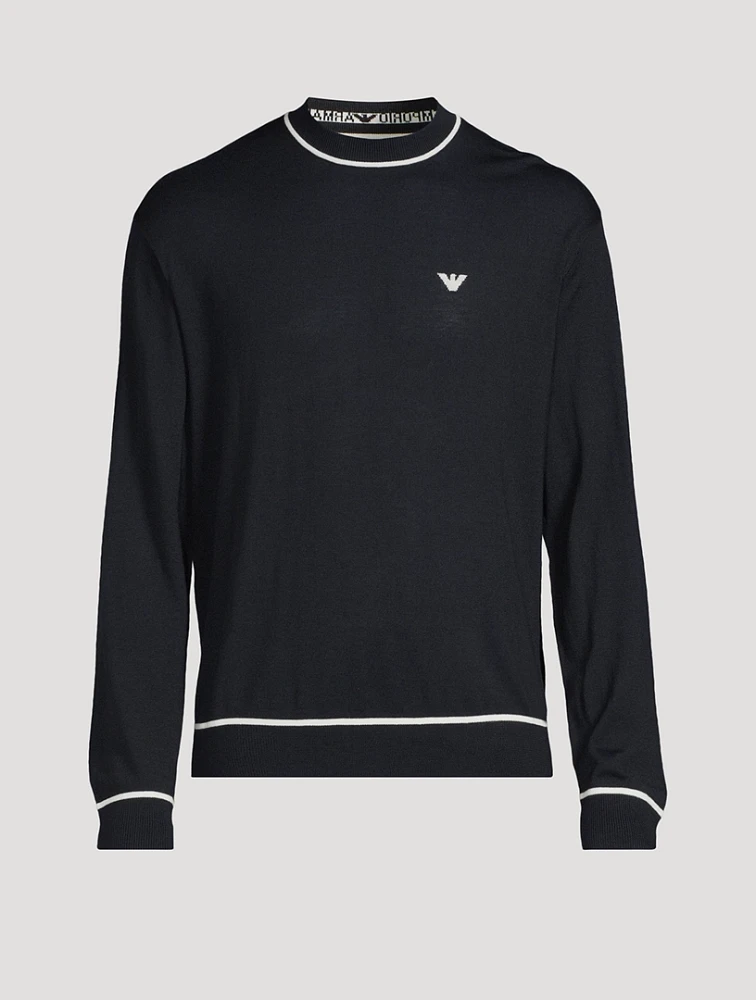 Wool Logo Sweater