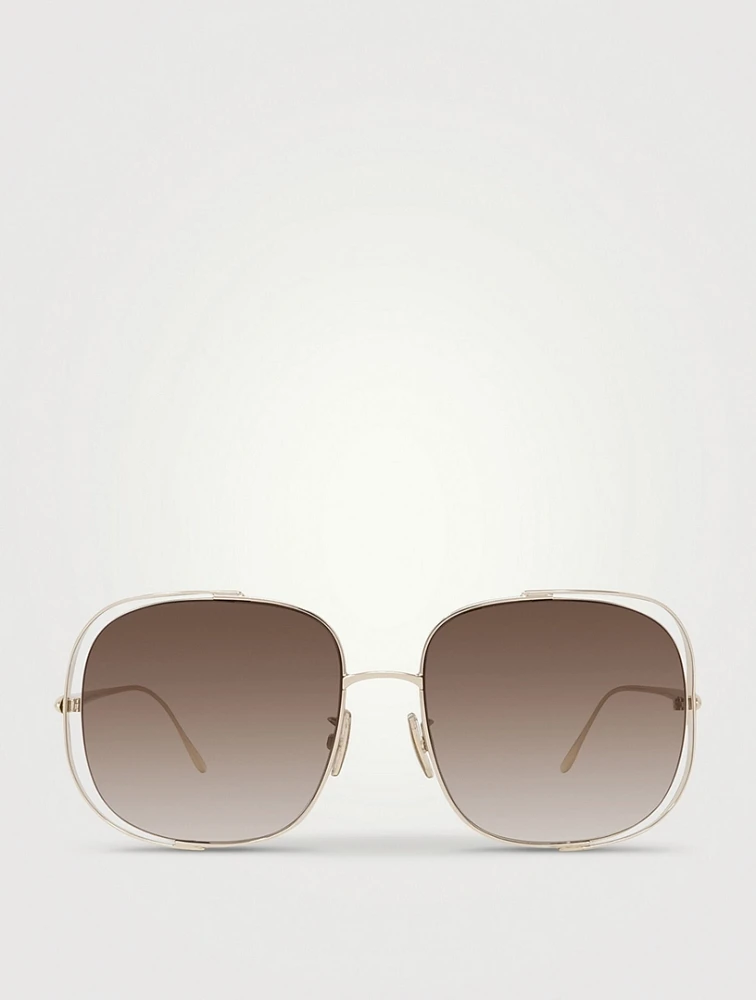 Signature Rectangular Sunglasses