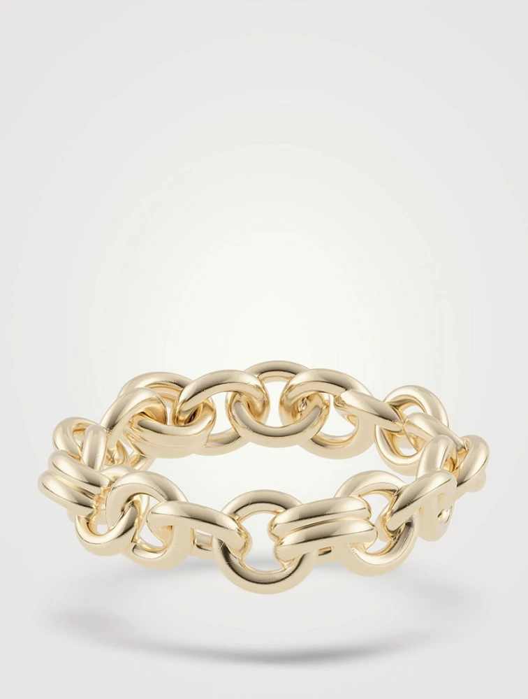 Medium 18K Gold Fused Serpens Ring