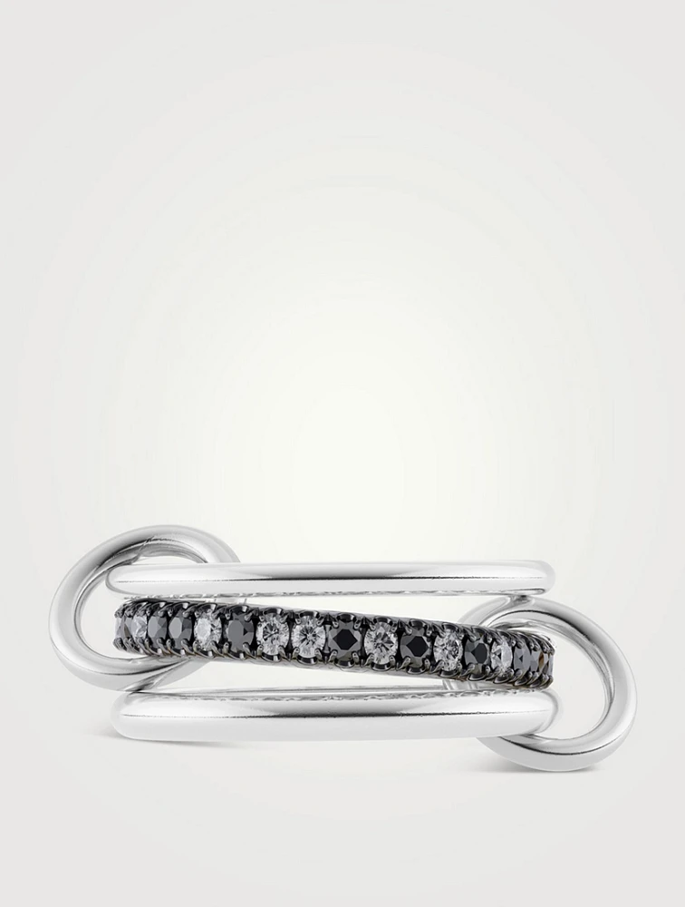 Petunia Ash Silver Ring
