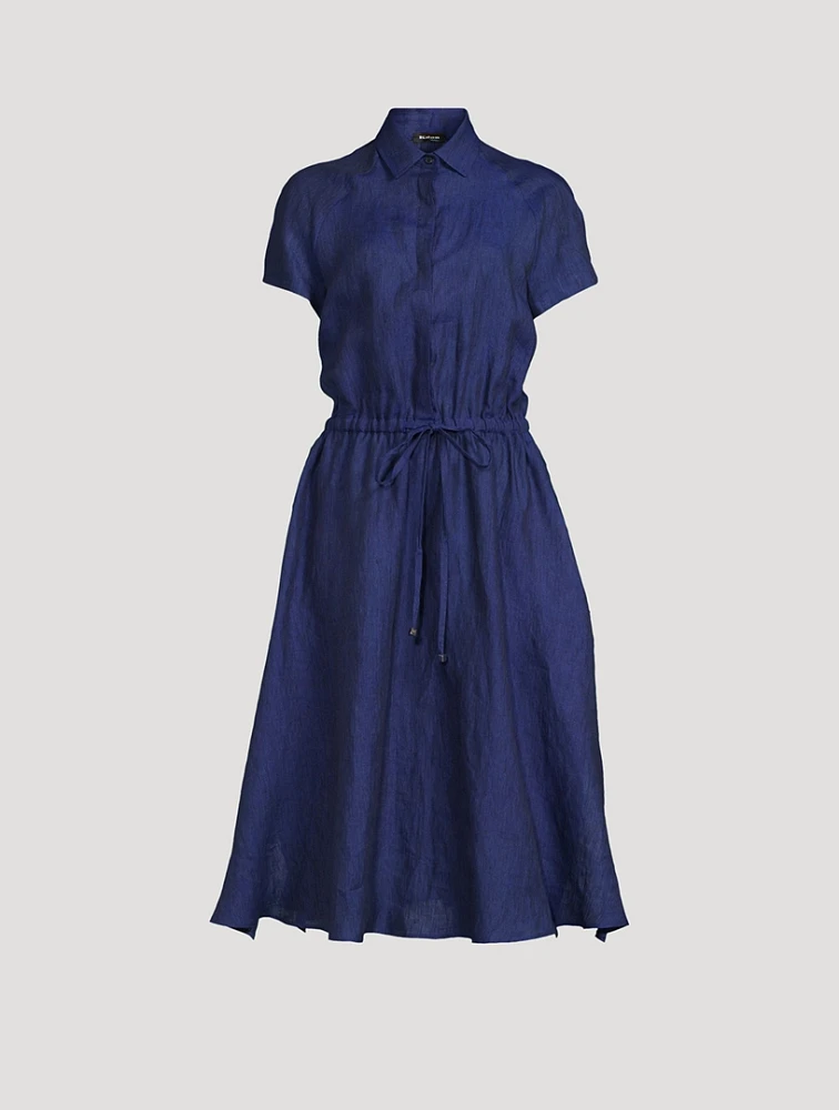 Linen Shirt Dress