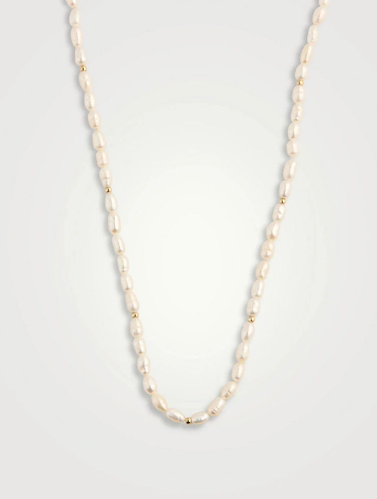 Ovalette Pearl Necklace