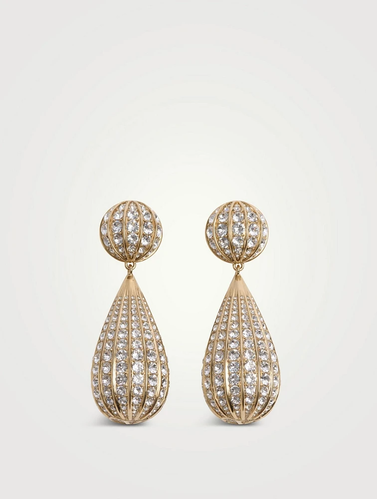 Poetiques Des Gouttes Drop Clip-On Earrings