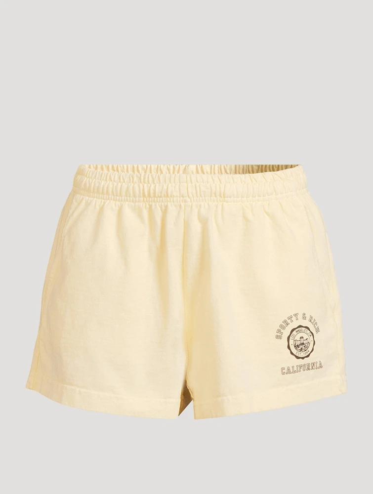 California Emblem Disco Shorts