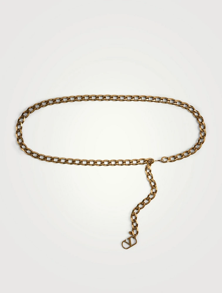 VLogo Signature Chain Belt