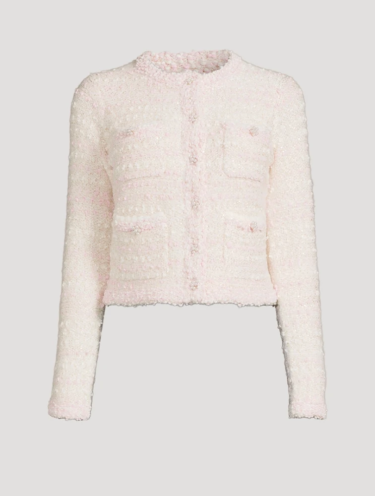 Blanca Bouclé Cardigan