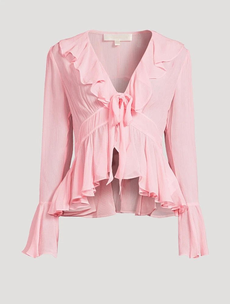Ovidia Ruffled Blouse
