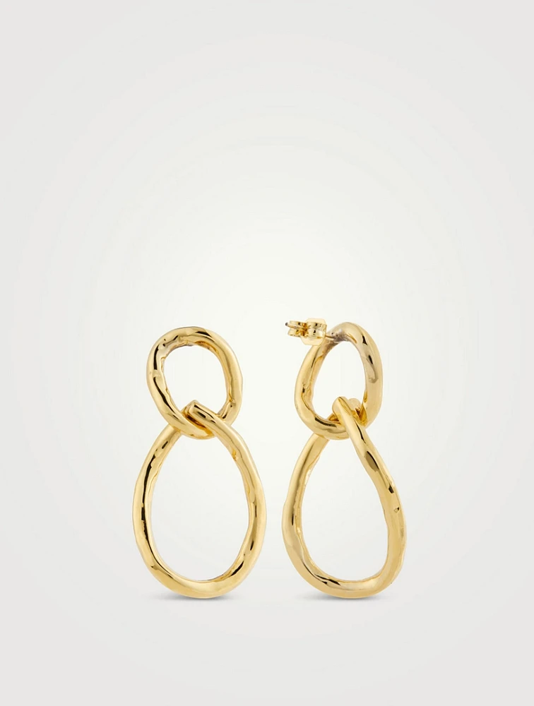 Looped Oval Earrings