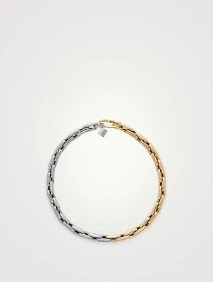 Lauren 14K Gold Small Link Necklace