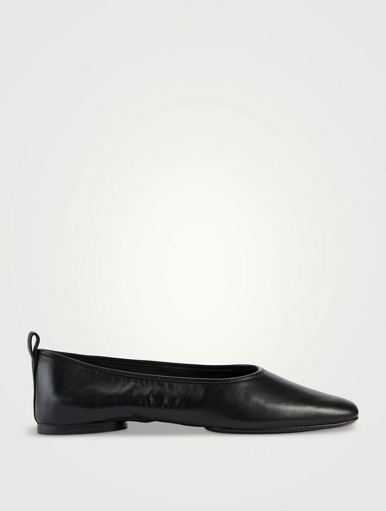 Vivian Leather Ballet Flats