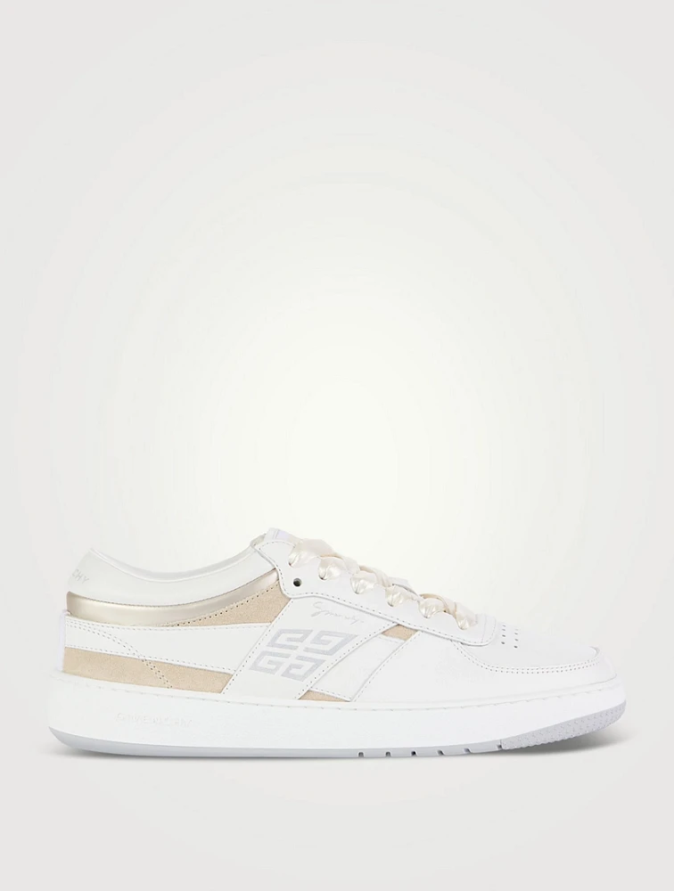 G Move Leather And Suede Sneakers