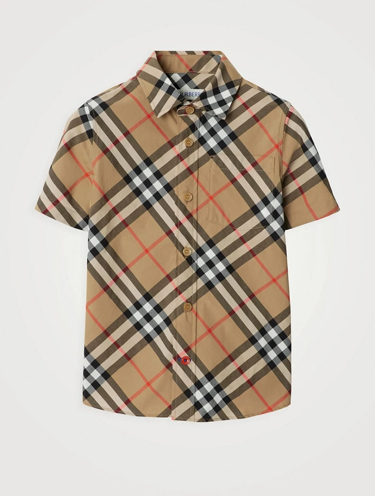 Check Short-Sleeve Shirt