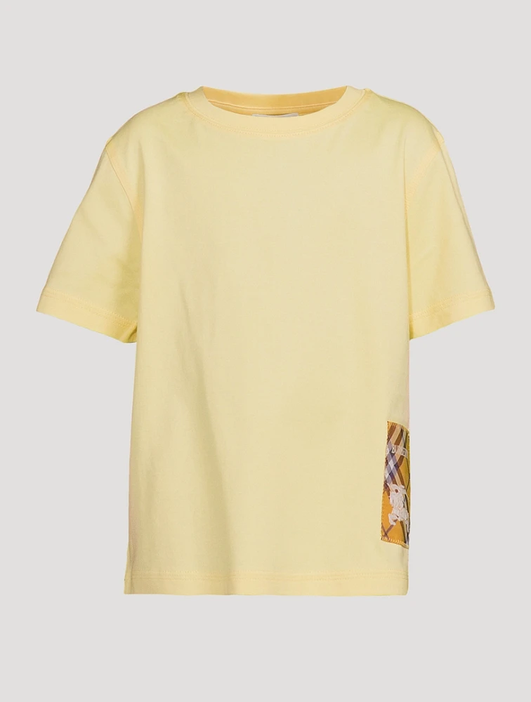 Check Patch T-Shirt