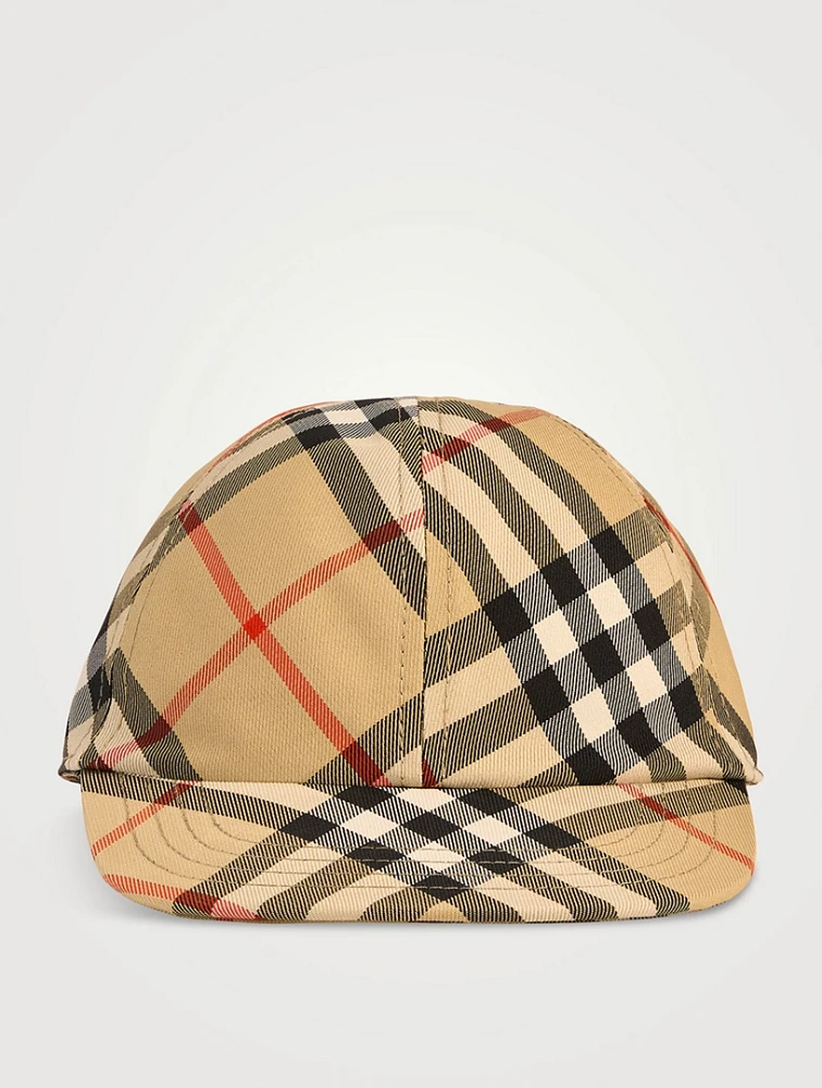 Check Baseball Cap