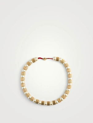 The Swan Beaded Necklace