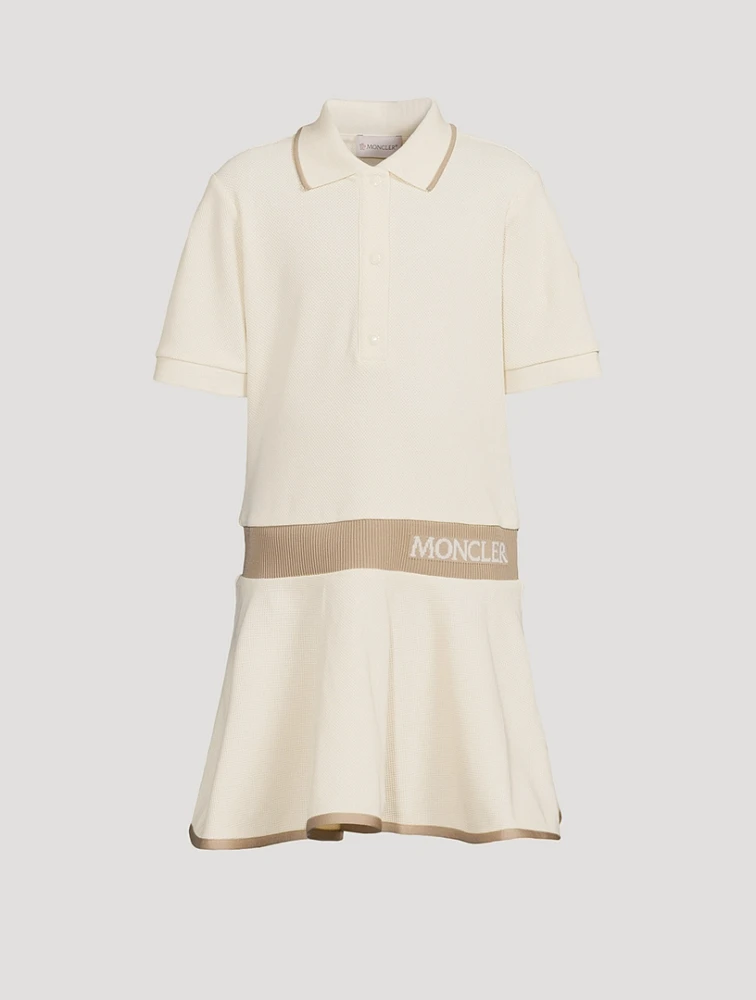 Logo Short-Sleeve Polo Dress