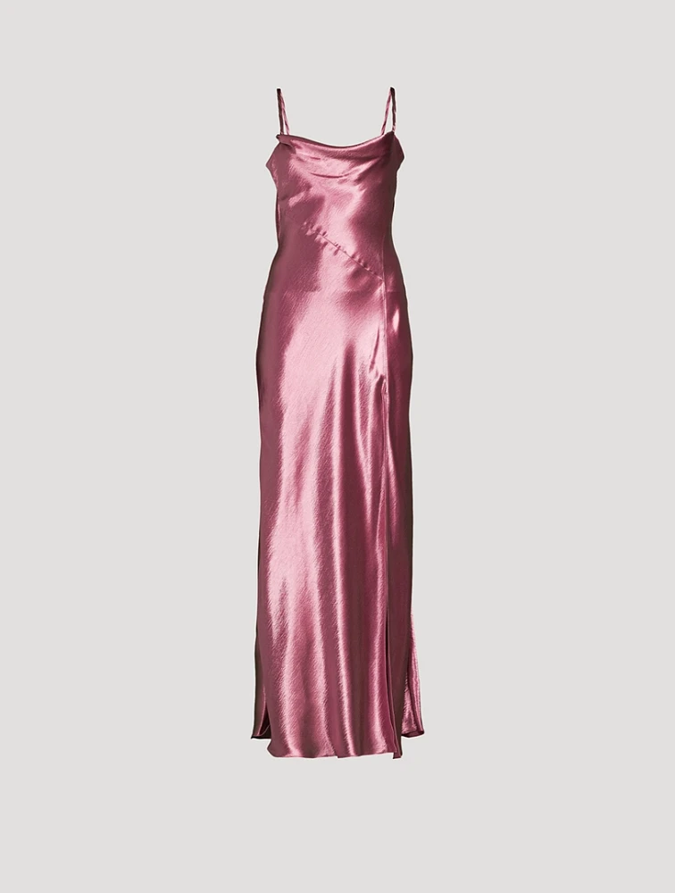 Nadine Satin Slip Dress