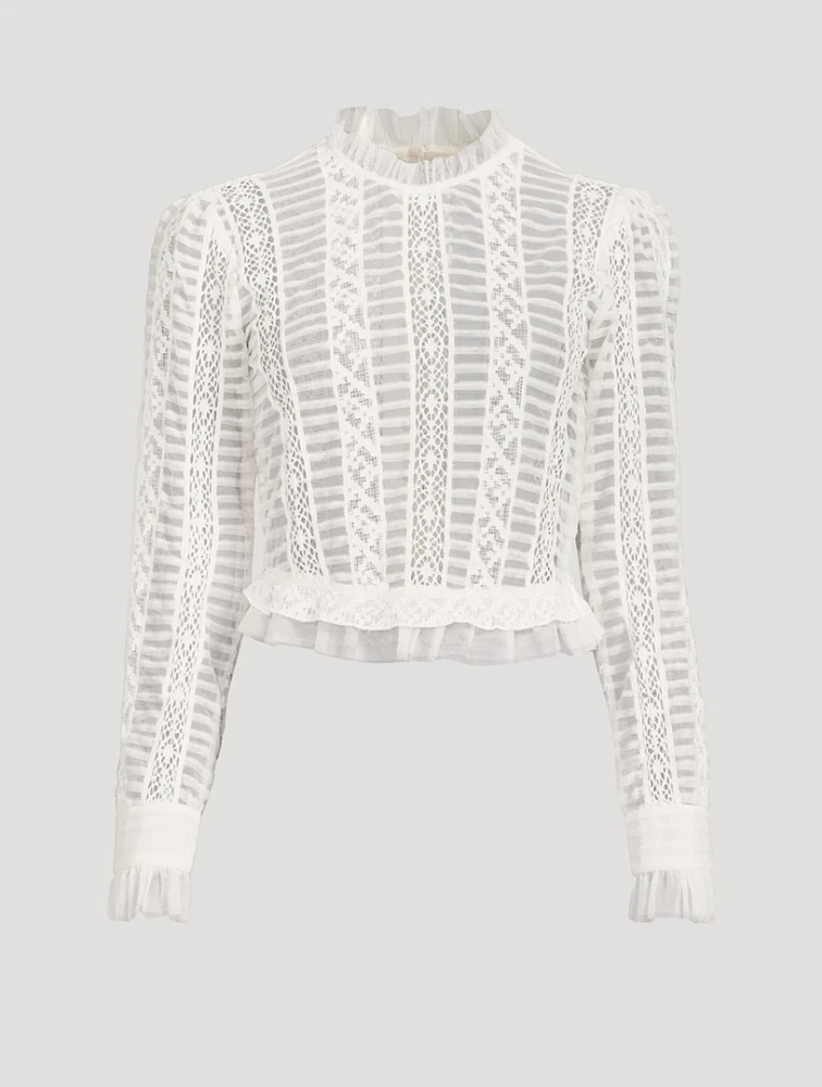 Etheline Ruffled Blouse