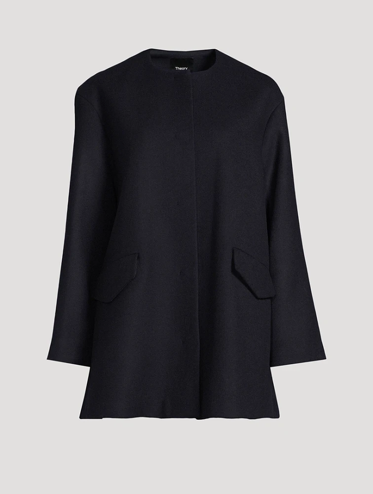 Cape-Back Coat