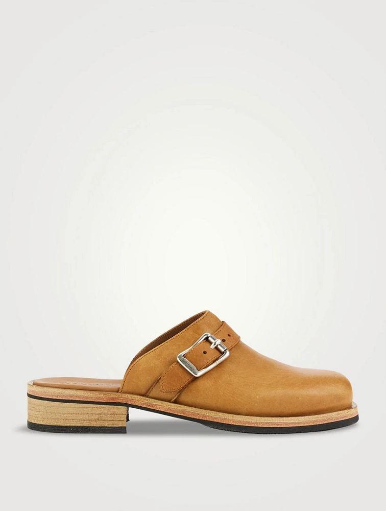 Camion Leather Mules