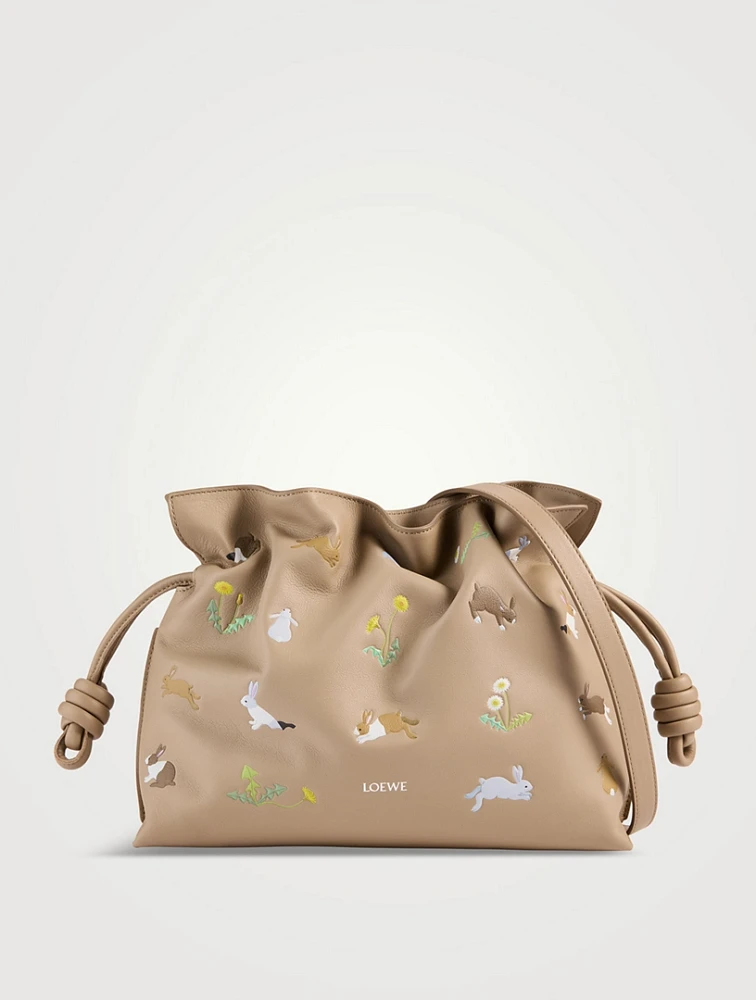 Loewe x Suna Fujita Flamenco Leather Clutch