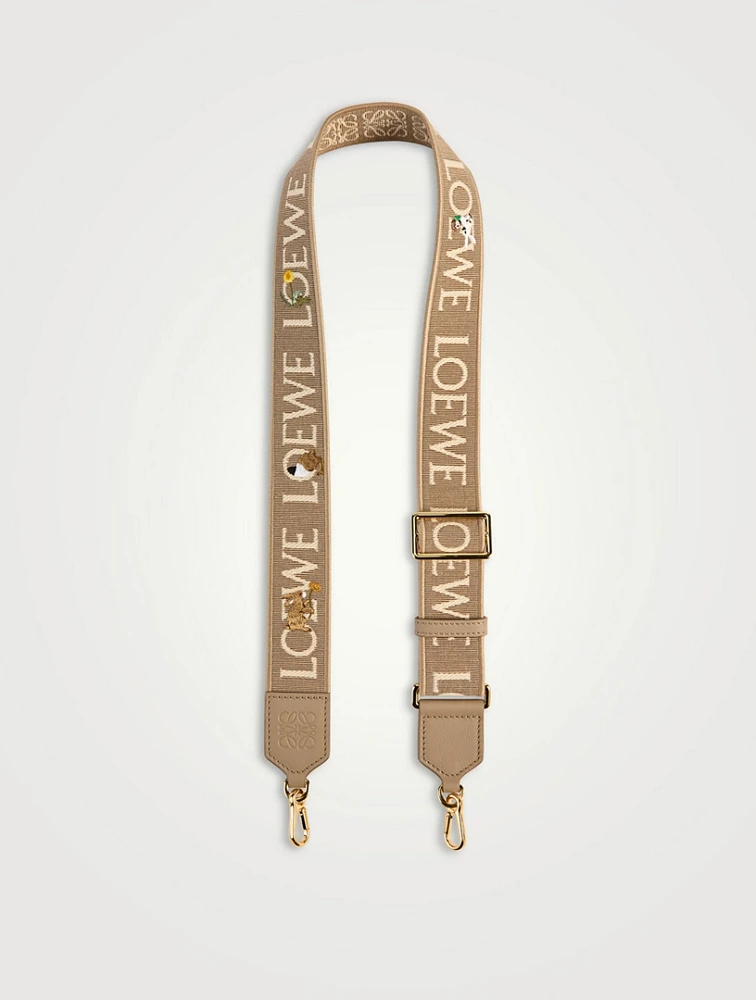 Loewe x Suna Fujita Anagram Jacquard Strap