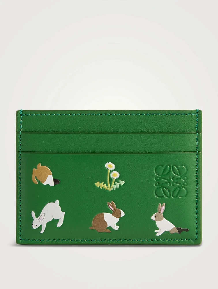 Loewe x Suna Fujita Leather Card Holder