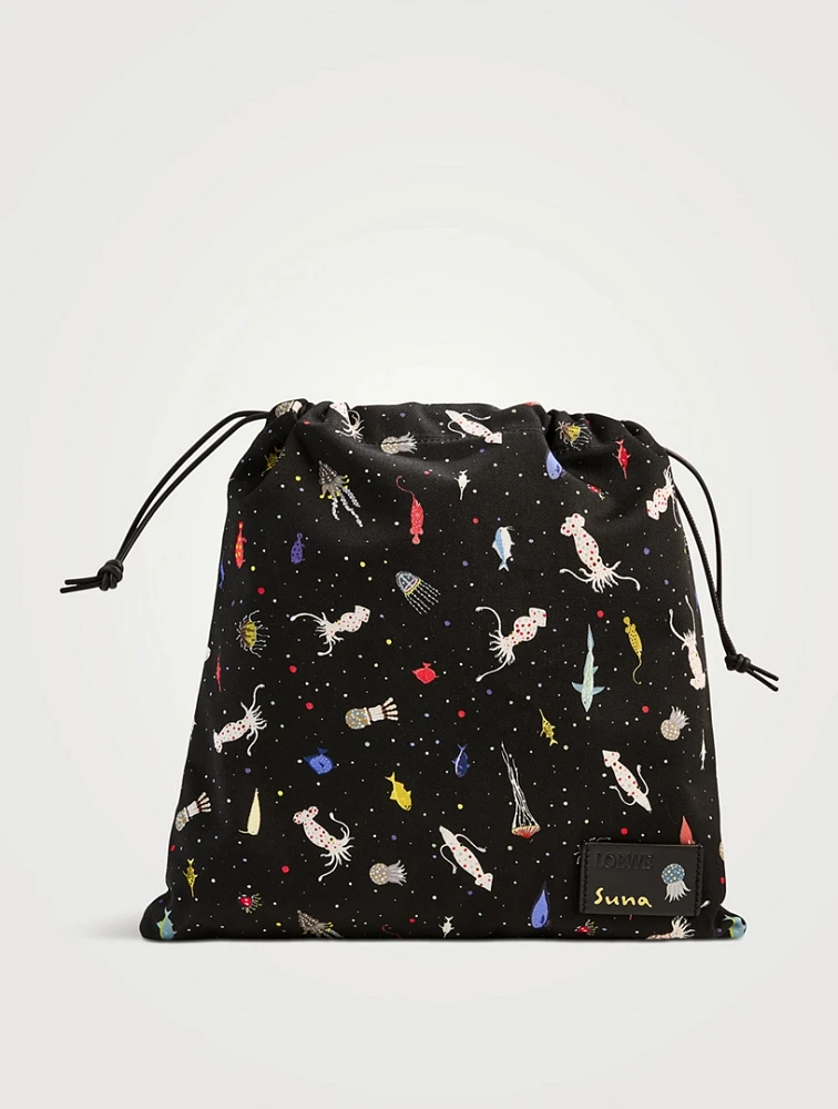 Loewe x Suna Fujita Canvas Pouch