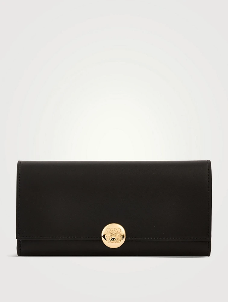 Pebble Leather Wallet