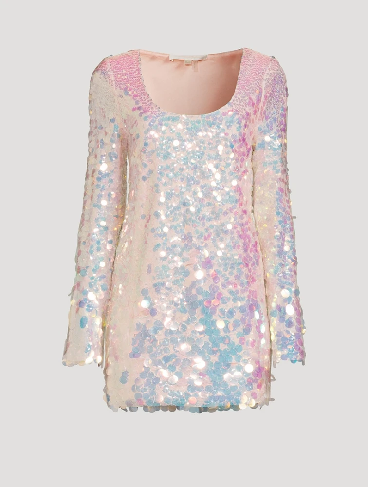 Risbo Sequin Mini Dress