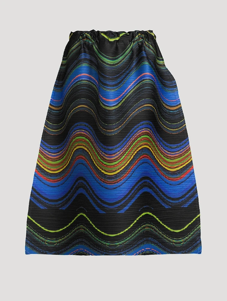 Warp Midi Skirt