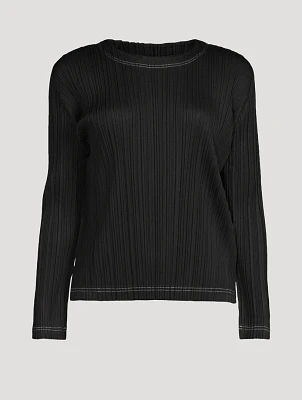 Ramie Pleats Top