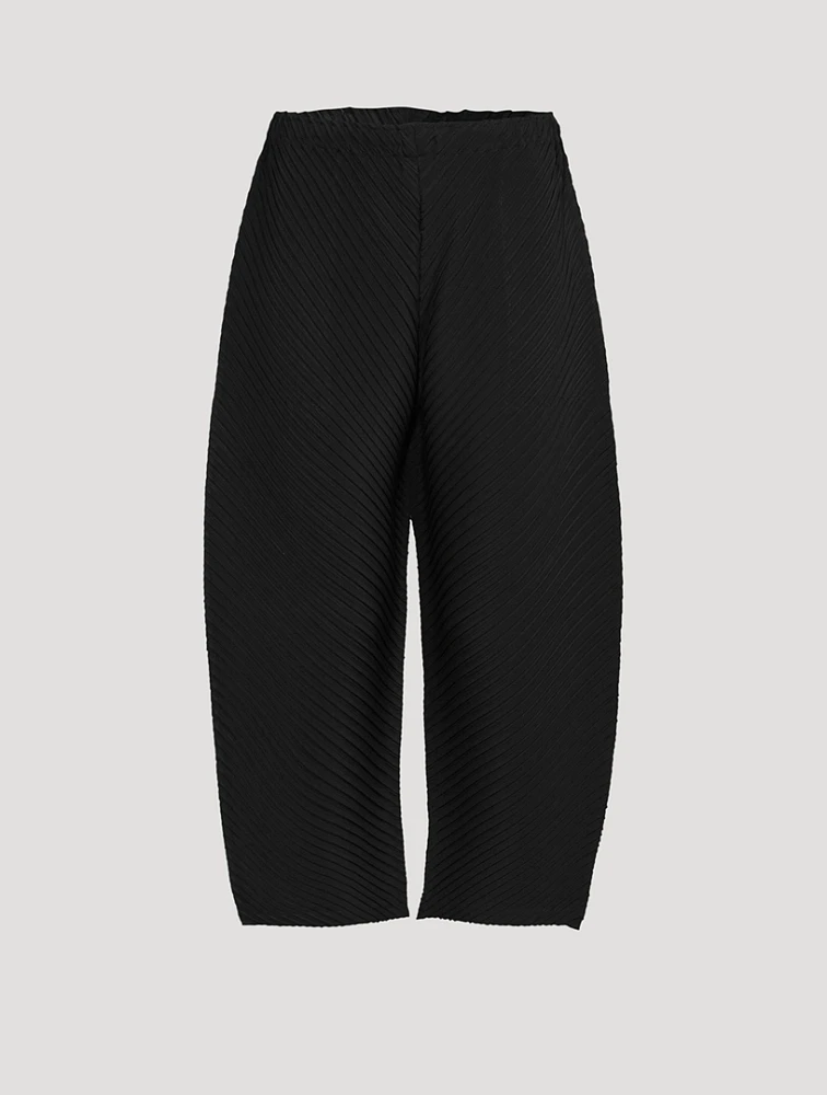 Vigor Pleats Solid Pants