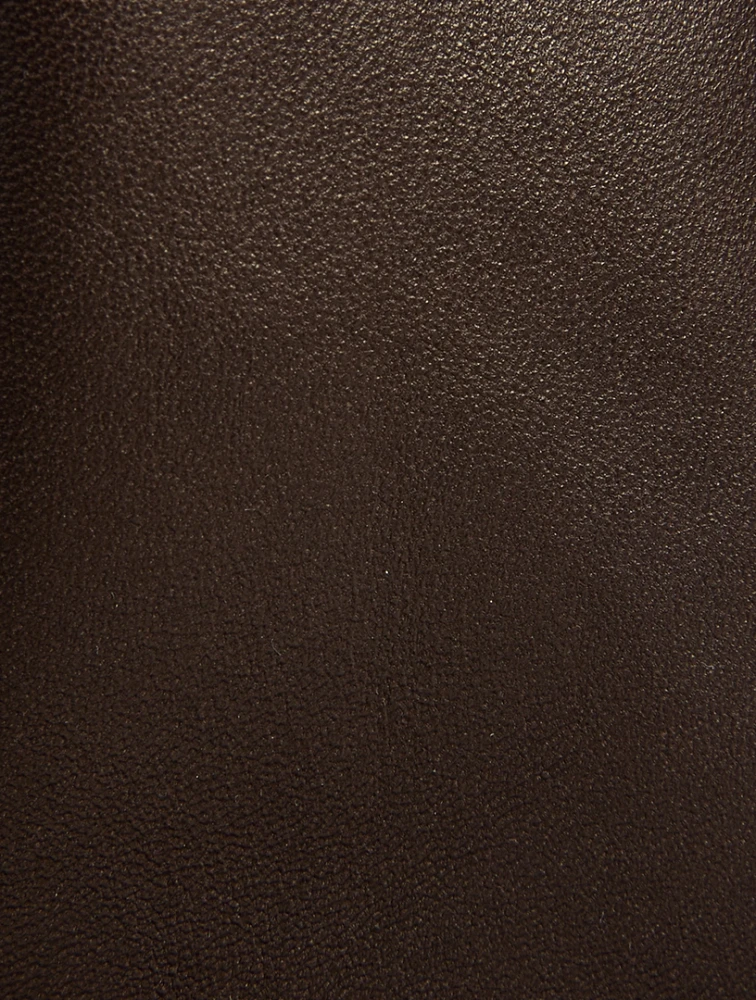 Small Bindle Leather Tote Bag