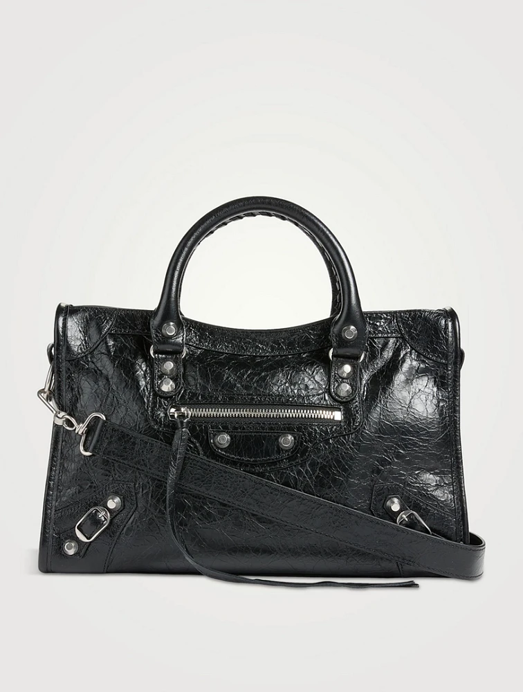 Small Le City Leather Satchel