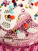 Cupcake Cherry Crystal Clutch
