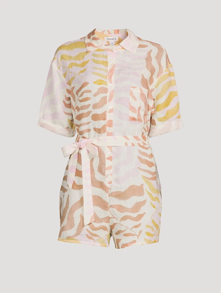 Playa Linen Romper