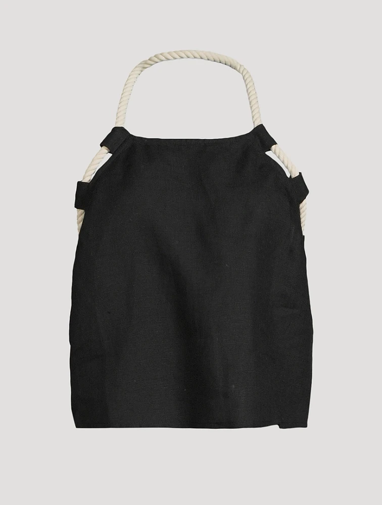 Avery Linen Halter Top