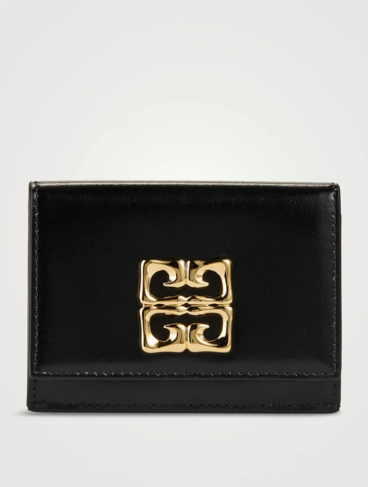 4G Liquid Leather Card Holder