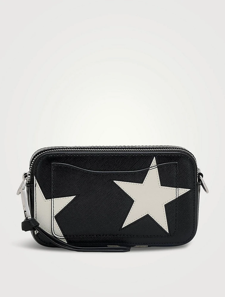 The Snapshot Star-Patchwork Leather Camera Bag