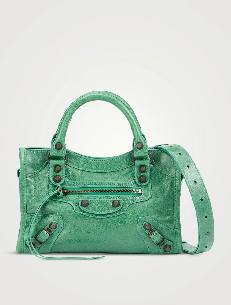 Mini Le City Leather Satchel